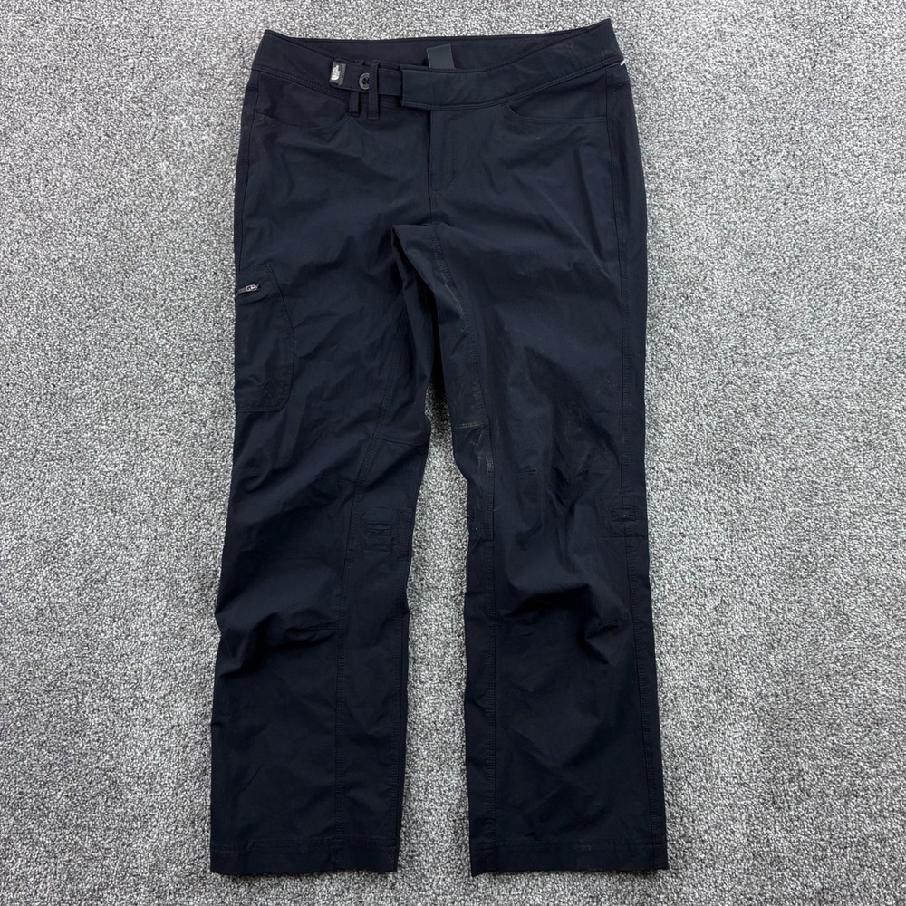The North Face Pants Women's‎ 8 Short Black Hiking Cargo Pants Stretch AXMR